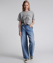 Load image into Gallery viewer, One Teaspoon Hollywood Jackson Mid-Waist Wide Leg Jeans in Bleach Blue - FINAL SALE