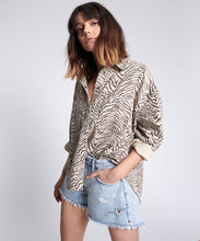 Load image into Gallery viewer, One Teaspoon Zebra Daria Shirt - FINAL SALE