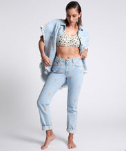 Load image into Gallery viewer, One Teaspoon Lightning Bolt Awesome Baggies High Waist Straight - FINAL SALE