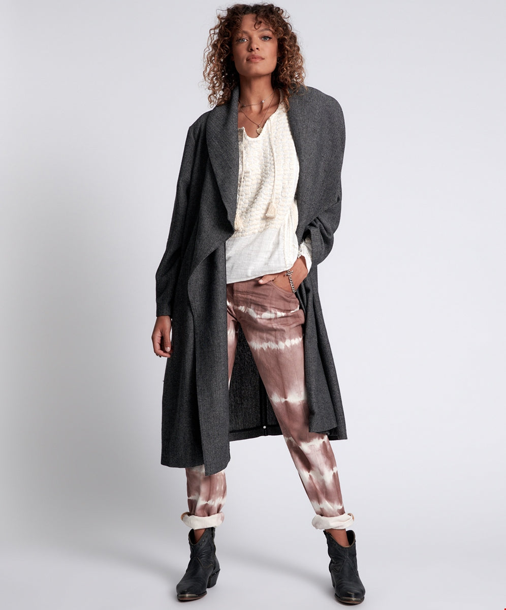 One Teaspoon Herringbone Blanket Coat - FINAL SALE