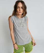 Load image into Gallery viewer, One Teaspoon She is Rare Tee in Grey Marle