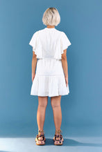 Load image into Gallery viewer, Farm Rio Off-White 3D Flower Mini Dress - FINAL SALE