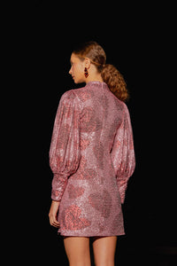 Farm Rio Hearts Sequin Mini Dress