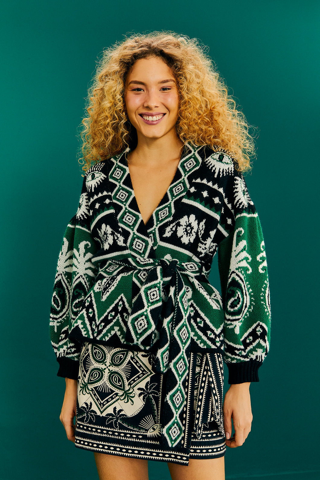 Farm Rio Mystic Scarf Cardigan - FINAL SALE