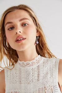 Free People Tea Party Top in Ivory