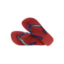 Load image into Gallery viewer, Havaianas Kid&#39;s Brazil Logo Flip Flop in Red -  FINAL SALE
