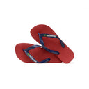 Load image into Gallery viewer, Havaianas Kid&#39;s Brazil Logo Flip Flop in Red