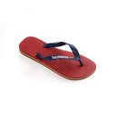 Load image into Gallery viewer, Havaianas Kid&#39;s Brazil Logo Flip Flop in Red -  FINAL SALE