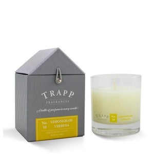 TRAPP 7oz. Poured Candle Lemongrass Verbena