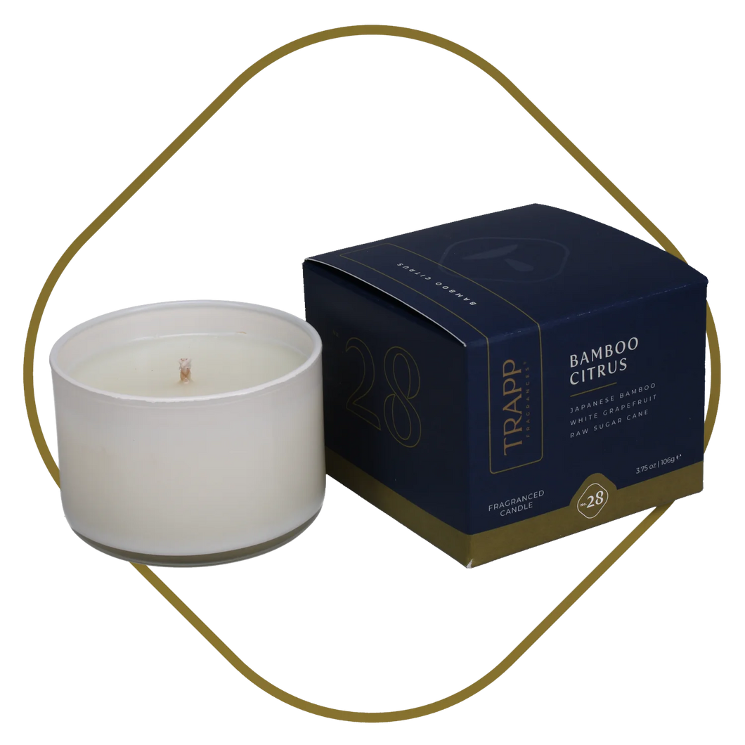 Trapp 3.75 oz Poured Candle in Bamboo Citrus
