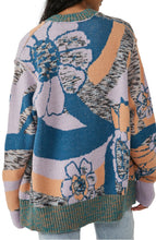 Load image into Gallery viewer, Free People August Cardi in Orchid Teal Combo - FINAL SALE