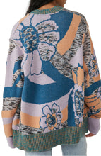 Load image into Gallery viewer, Free People August Cardi in Orchid Teal Combo