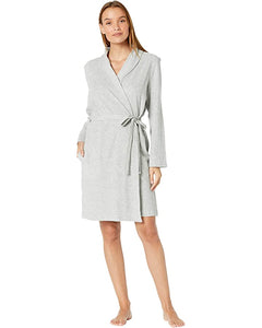 Skin French Terry Robe w/Attached Belt