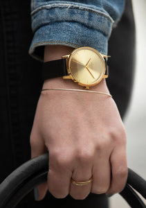 NIXON Kensington Leather Watch
