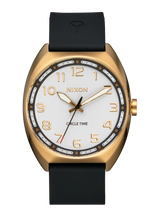 Load image into Gallery viewer, NIXON Mullet Watch in Light Gold/White