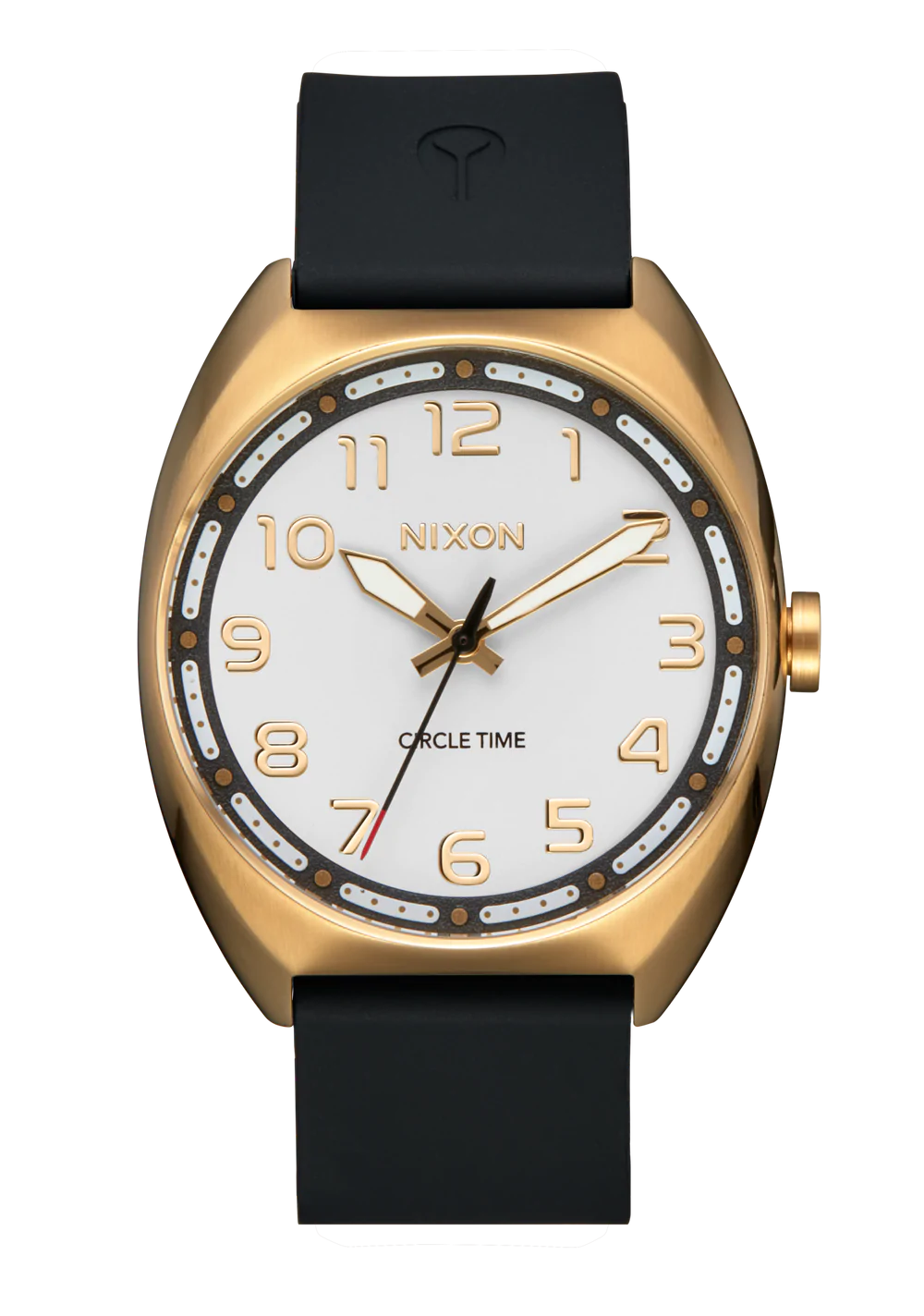 NIXON Mullet Watch in Light Gold/White