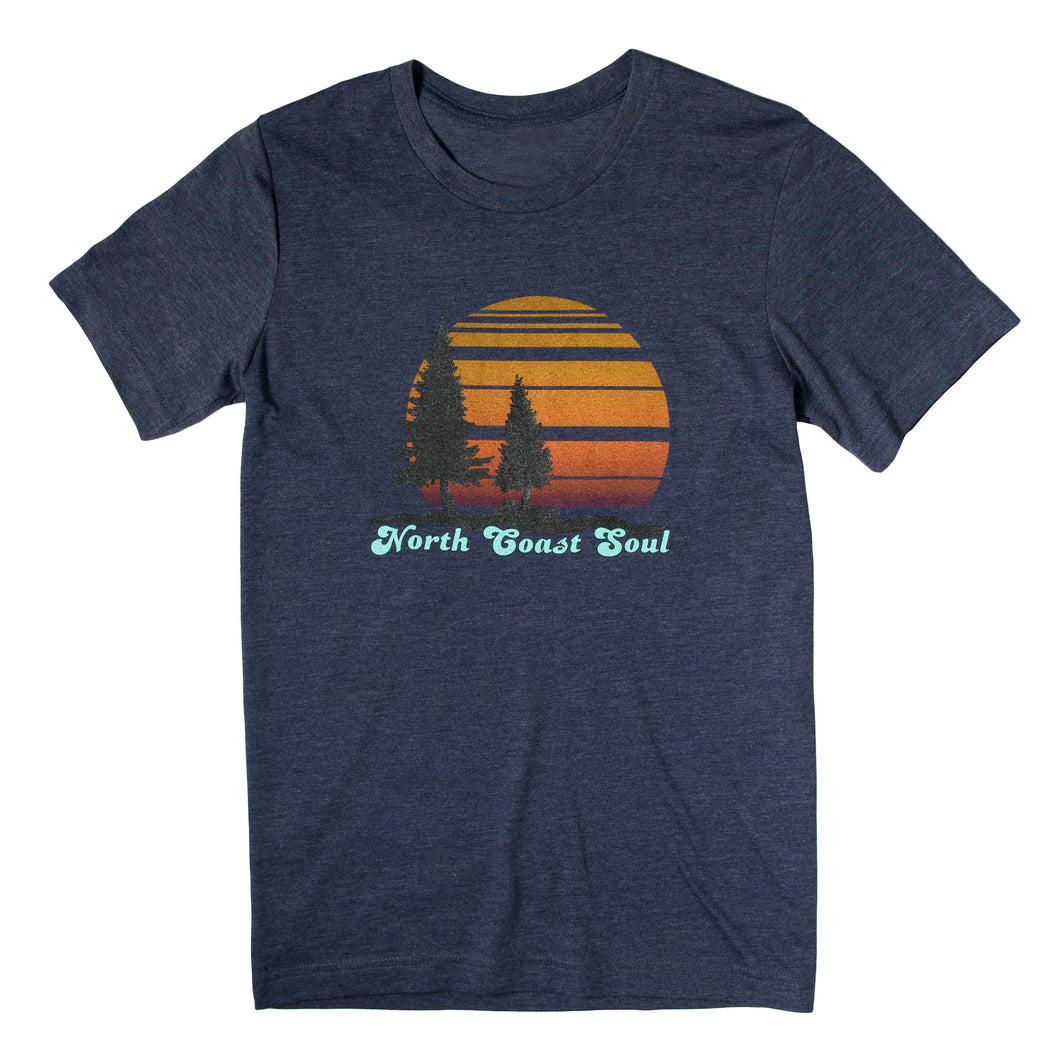 North Coast Soul NCS Unisex T-shirt in Navy