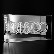 Load image into Gallery viewer, Locomocean 'Disco' Acrylic Box Neon Light - Purple