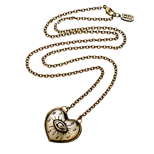 Liberty United Bullet Aeternum Pendant Necklace By Pamela Love in Brass
