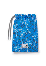 Load image into Gallery viewer, Boardies Kids Flair Palm Swim Shorts in Blue