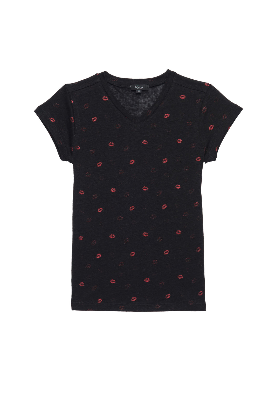 Little Rails Carlyn in Black Kiss Me Metallic - FINAL SALE