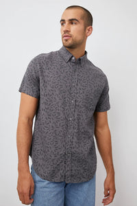 Rails Carson in Charcoal Ivy