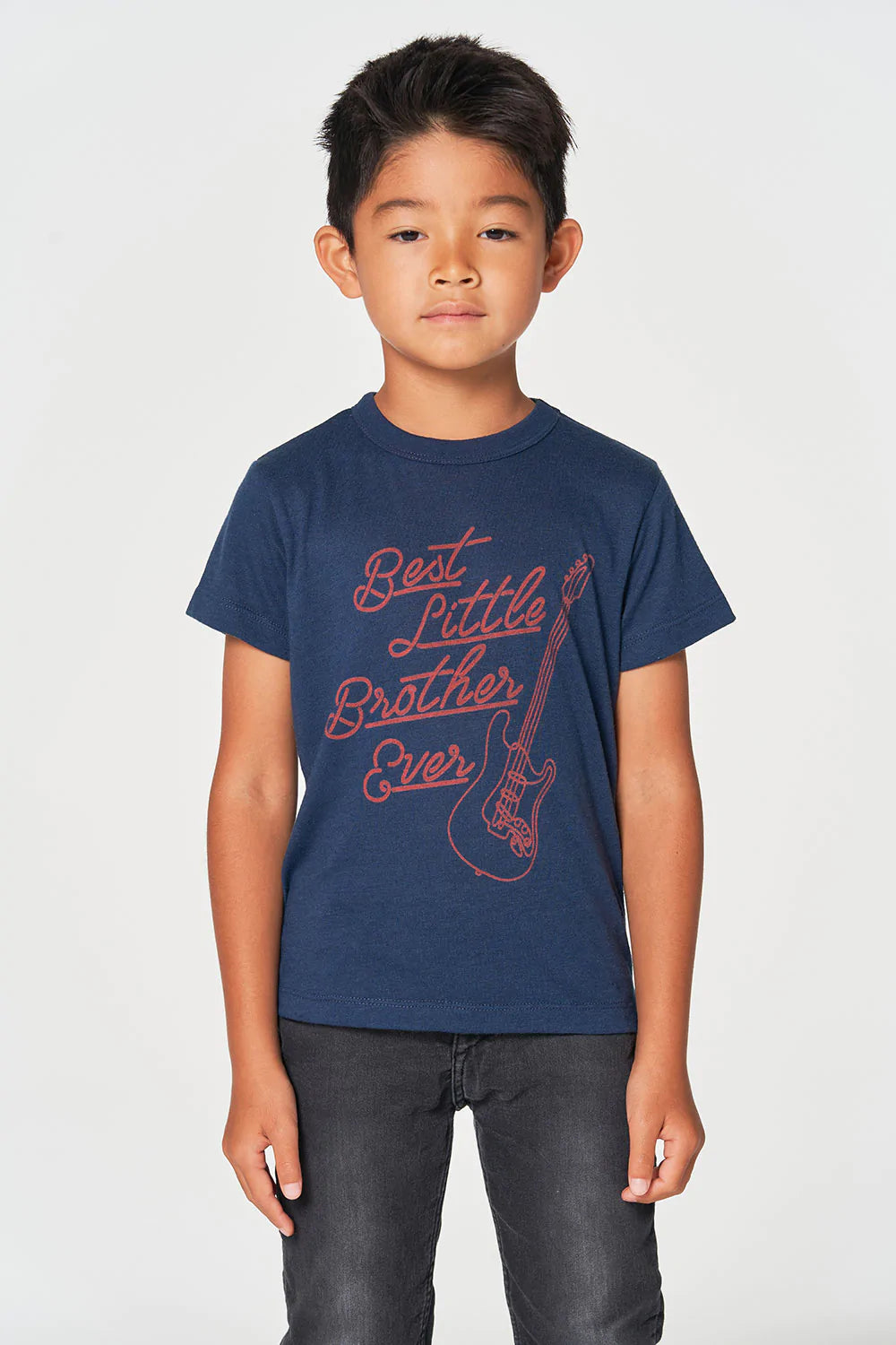 Chaser Kids Best Little Brother Tee in Blue - FINAL SALE