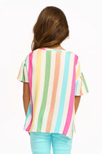 Load image into Gallery viewer, Chaser Kids Multi Color Stripe Tee - FINAL SALE