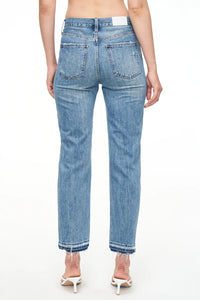 Pistola Charlie High Rise Classic Straight Ankle in Getaway Vintage