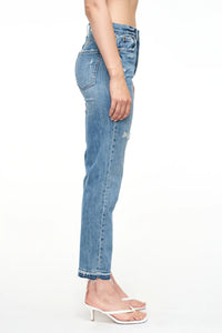 Pistola Charlie High Rise Classic Straight Ankle in Getaway Vintage