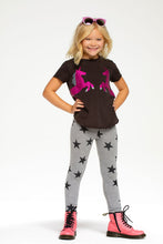 Load image into Gallery viewer, Chaser Kids Sparkle Star Leggings - FINAL SALE