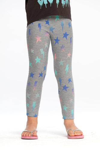 Chaser Kids Knit Classic Legging - Ombre Star - FINAL SALE