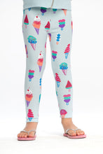 Load image into Gallery viewer, Chaser Kids Popsicle Dream Leggings in Aqua - FINAL SALE