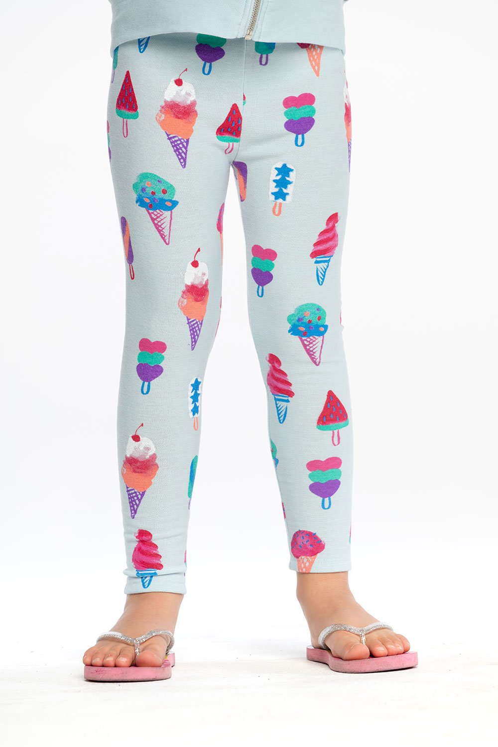 Chaser Kids Popsicle Dream Leggings in Aqua - FINAL SALE
