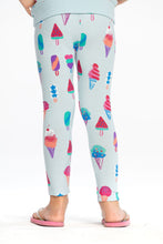 Load image into Gallery viewer, Chaser Kids Popsicle Dream Leggings in Aqua - FINAL SALE