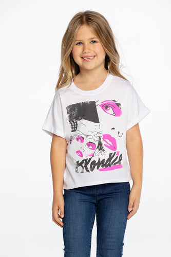 Chaser Kids Blondie Magique Disco Tee in White - FINAL SALE