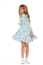 Load image into Gallery viewer, Chaser Kids Rpet Bliss Knit L/S Unicorn Fairy Dress - FINAL SALE