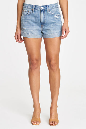 Pistola Claudia High Rise Cuffed Short in Monarch - FINAL SALE