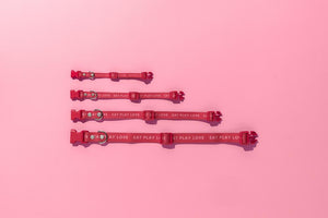 Gummi Pets Slick Collar in Red