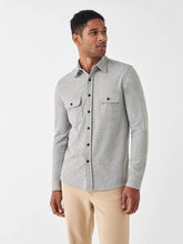 Load image into Gallery viewer, Faherty Mens Legend Sweater Shirt - Fossil Grey Twill