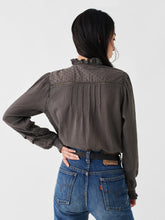 Load image into Gallery viewer, Faherty Willa Top in Faded Black - FINAL SALE