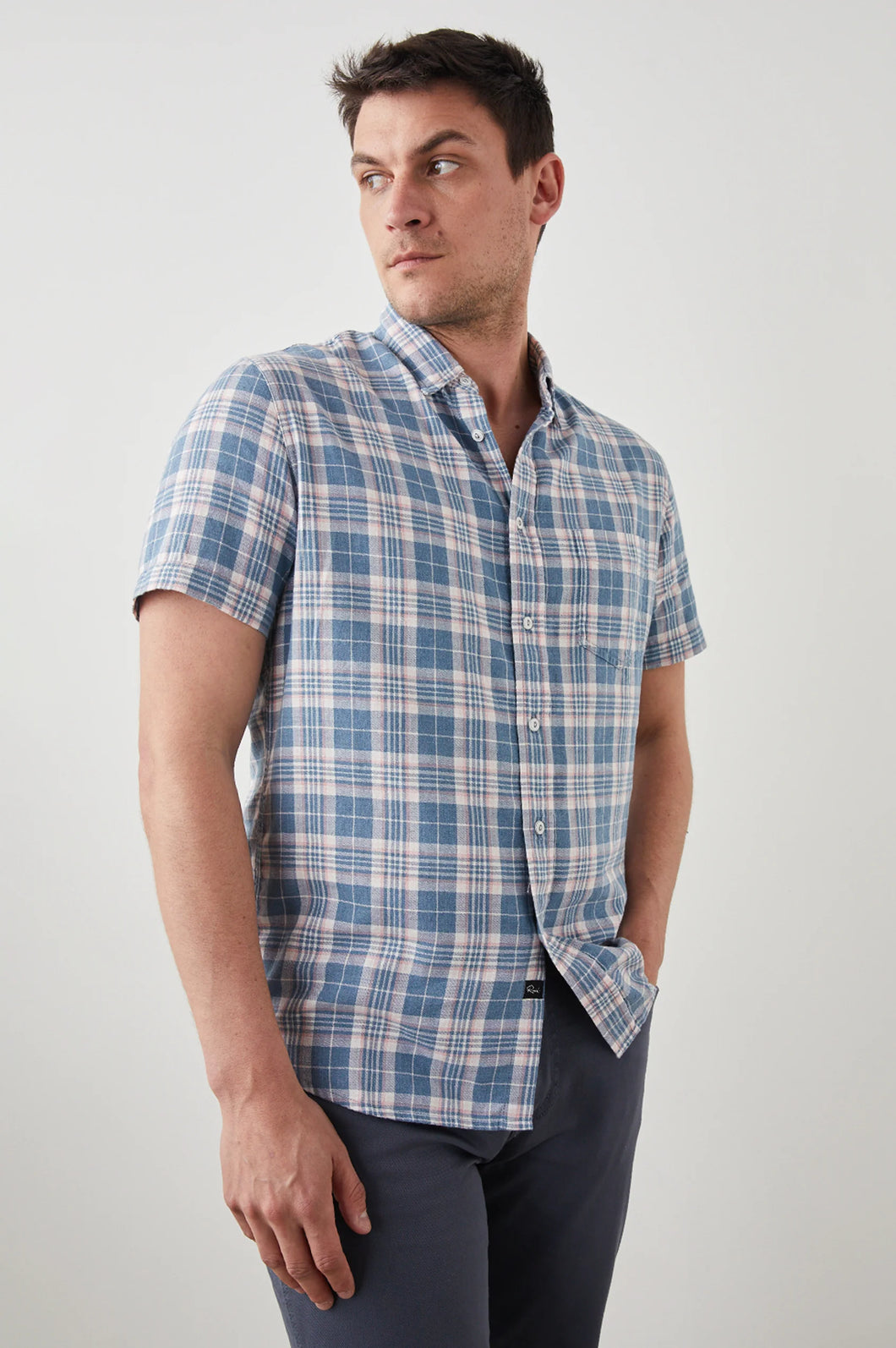 Rails Fairfax Shirt in Mediterranean Melon Melange - FINAL SALE