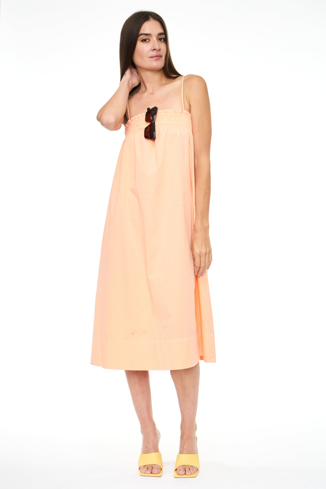 Pistola Farrah Ruffle Top Dress in Sherbert - FINAL SALE