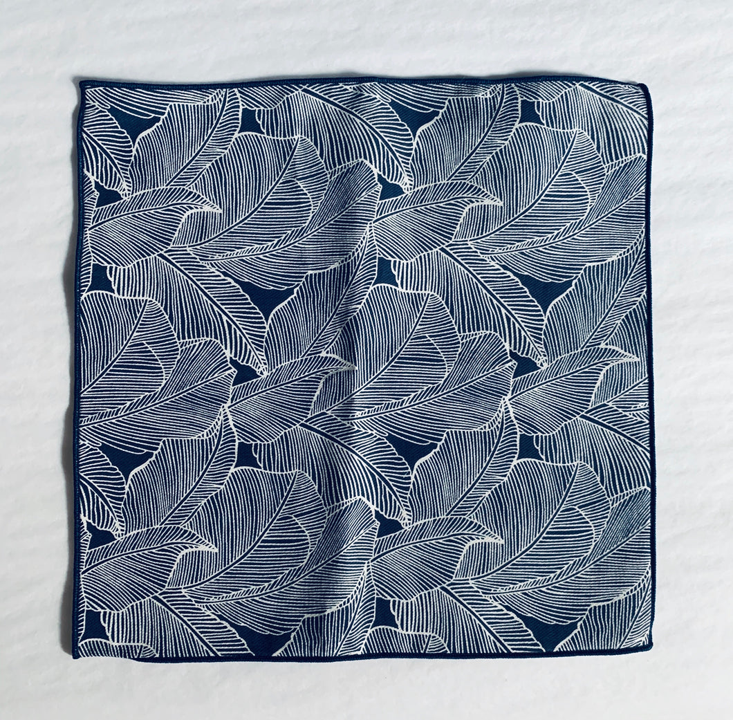 Curated Basics Palm Leaf Pocket Square