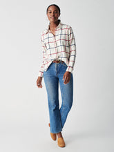 Load image into Gallery viewer, Faherty Womens Classic Stretch Flannel in Vail - FINAL SALE