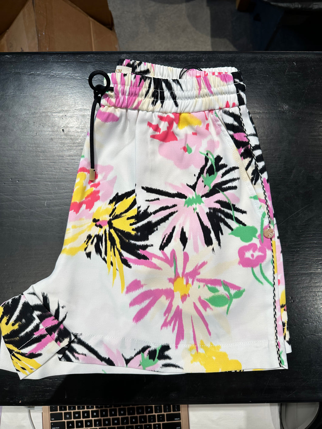 Scotch & Soda Printed Shorts in Pink Floral Print - FINAL SALE