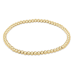 enewton Classic Gold 3mm Bead Bracelet