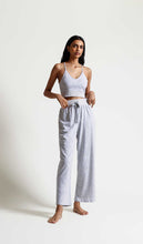 Load image into Gallery viewer, Skin Malin Crop Top in Silver Shadow - FINAL SALE