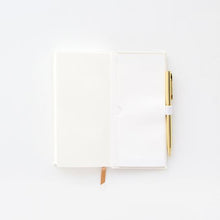 Load image into Gallery viewer, Designworks White &quot;White Lies&quot; - Bookcloth Cover w/Pen