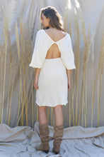 Load image into Gallery viewer, Jen&#39;s Pirate Booty Chateau Midi Dress in Natural Gauze - FINAL SALE